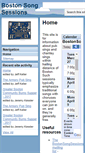 Mobile Screenshot of bostonsongsessions.org